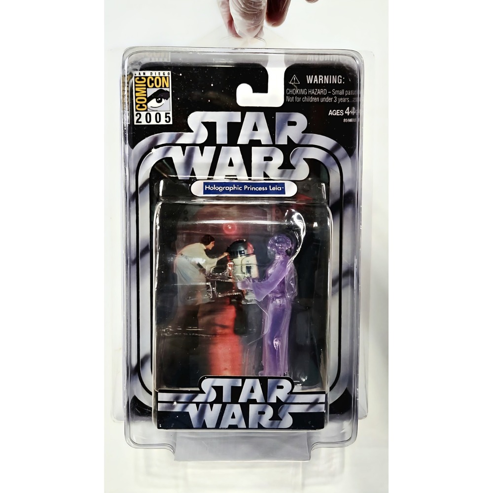 Star‎ Wars Holographic Princess Leia SDCC 2005 Exclusive 3.75" Action Figure